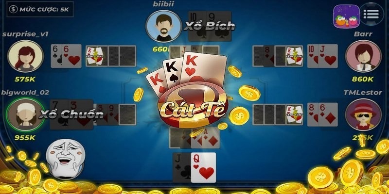 Catte - Tựa game bài phổ biến với cách chơi độc đáo