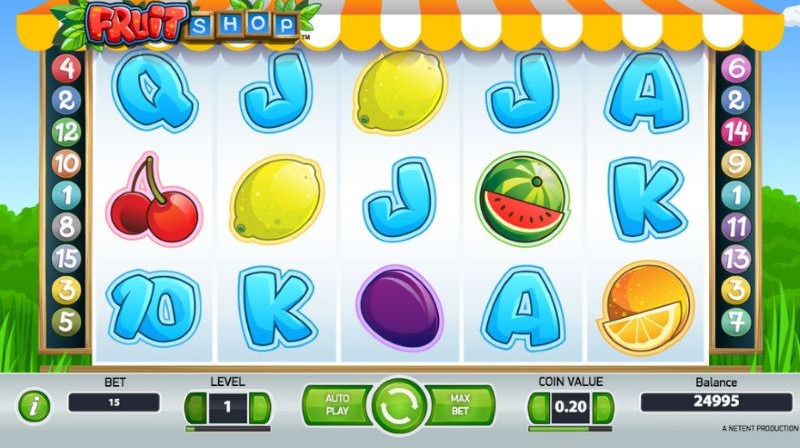 Fruit machines - Máy đánh bạc hoa quả với cơ chế thưởng hấp dẫn