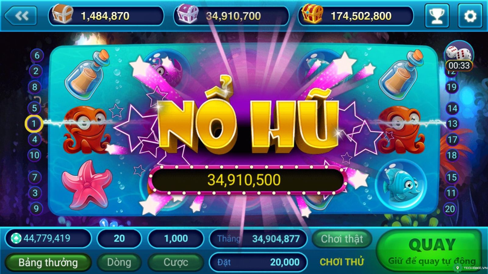 Nổ hũ Vip Club - Sân chơi có tỷ lệ nổ hũ lên đến 92%