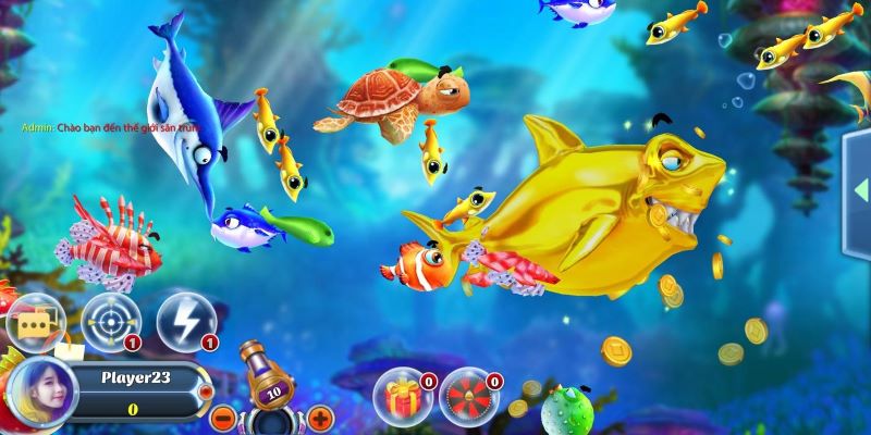 Bắn cá H5: Thỏa mãn đam mê đại dương xanh, săn quà cưc nhanh