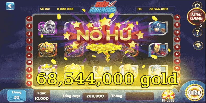 Nổ hũ 88 - Tựa game nổ hũ cực hot với tỷ lệ nổ jackpots cao